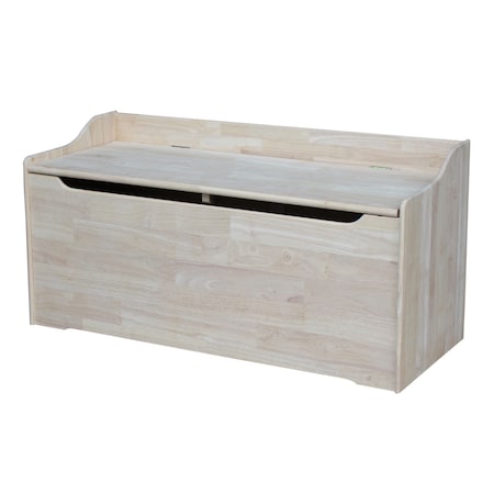 International Concepts Rectangle Kids Storage Box, 47 W, 19 L, 23 H, Wood, Unfinished TC-947